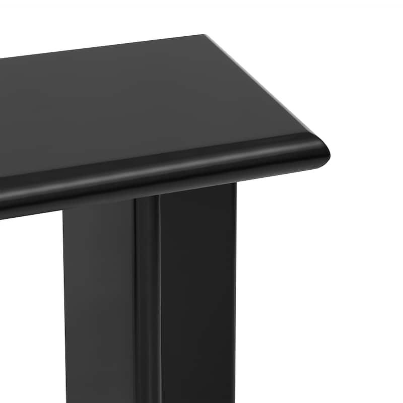 59 Inch Entryway Console Table with L-Shaped Legs （3 Colors）