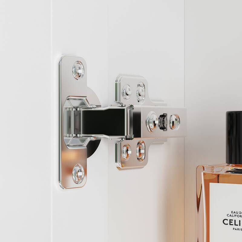 Wall LED Bathroom Cabinet with Lighting and Defogger Medicine Cabinet