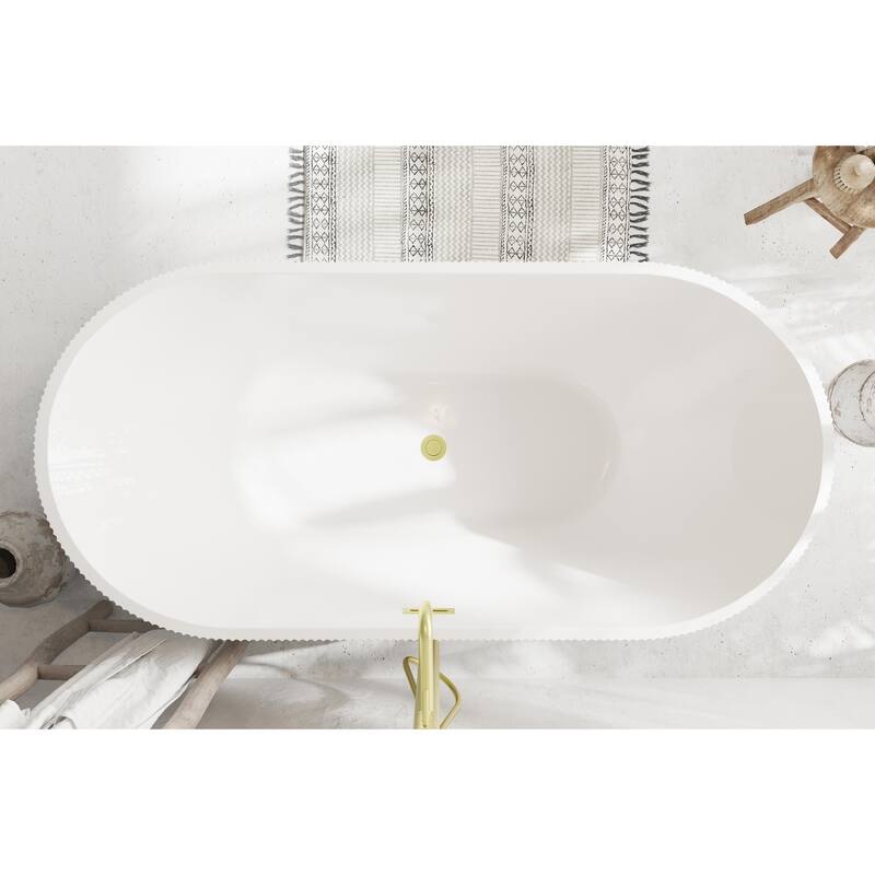 Vincent Bathtub in Glossy White