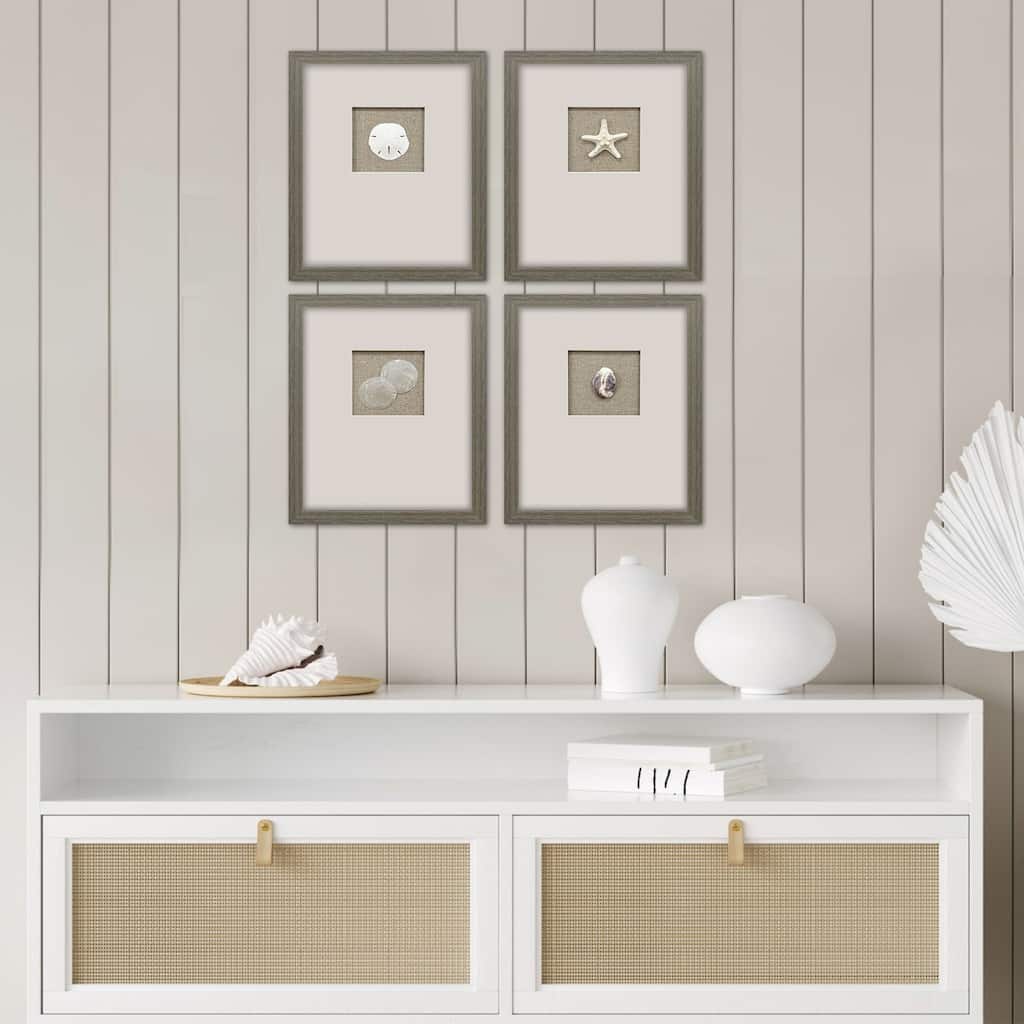 Paragon Natural Elements Framed Art - Set of 4