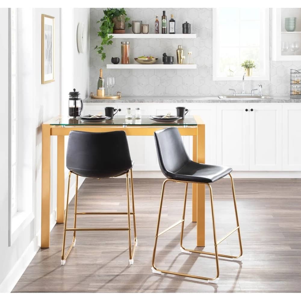 Landon Gold Stool (26")