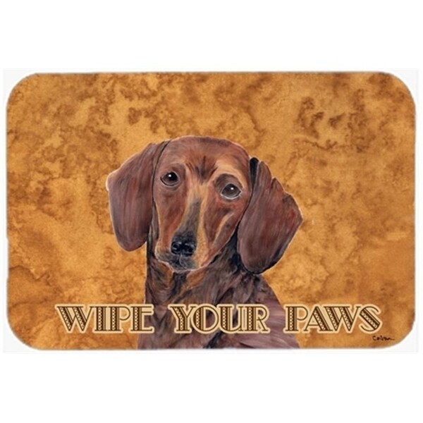 Carolines Treasures SC9137CMT Dachshund Kitchen Or Bath Mat 20 x 30 in.
