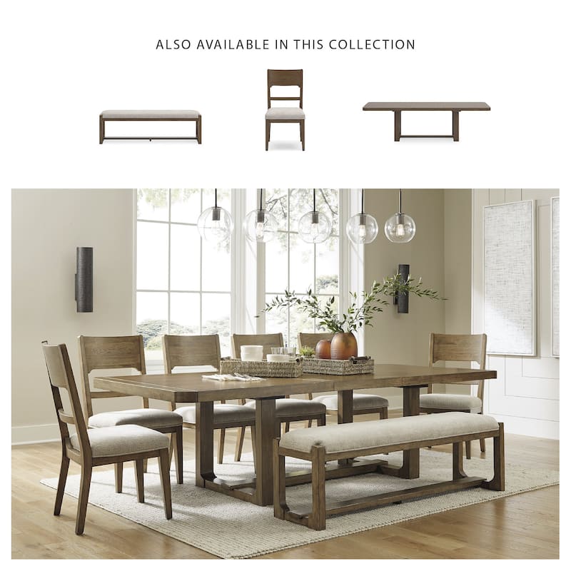 Signature Design by Ashley Cabalynn Brown Dining Chair (Set of 2) - 20.5" W x 25.38" D x 39.63" H