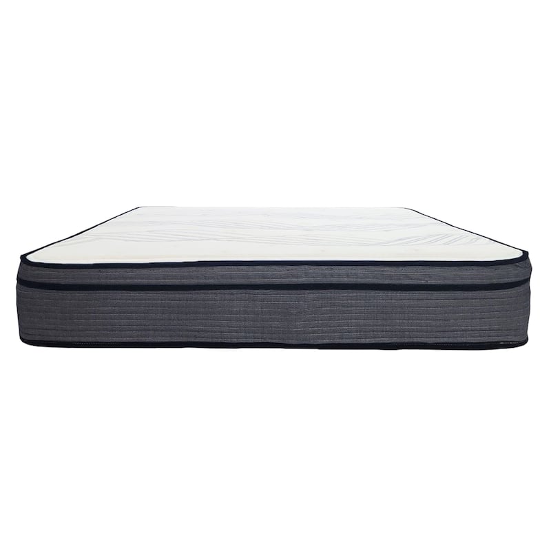 Grandlux 14 in. Hybrid Plush Foam Mattress - Queen