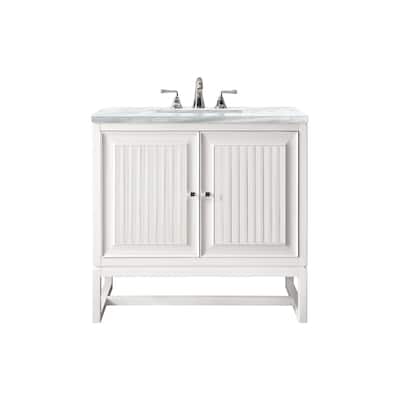James Martin Vanities Athens 30" Single Vanity Cabinet, Glossy White