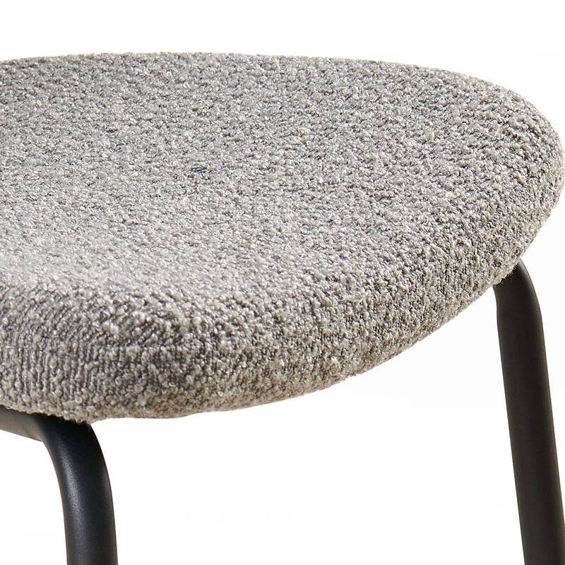 Boucle Fabric Dining Chairs