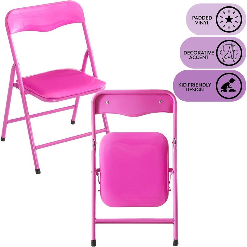 Heritage Kids Padded Folding Chair Set of 2
