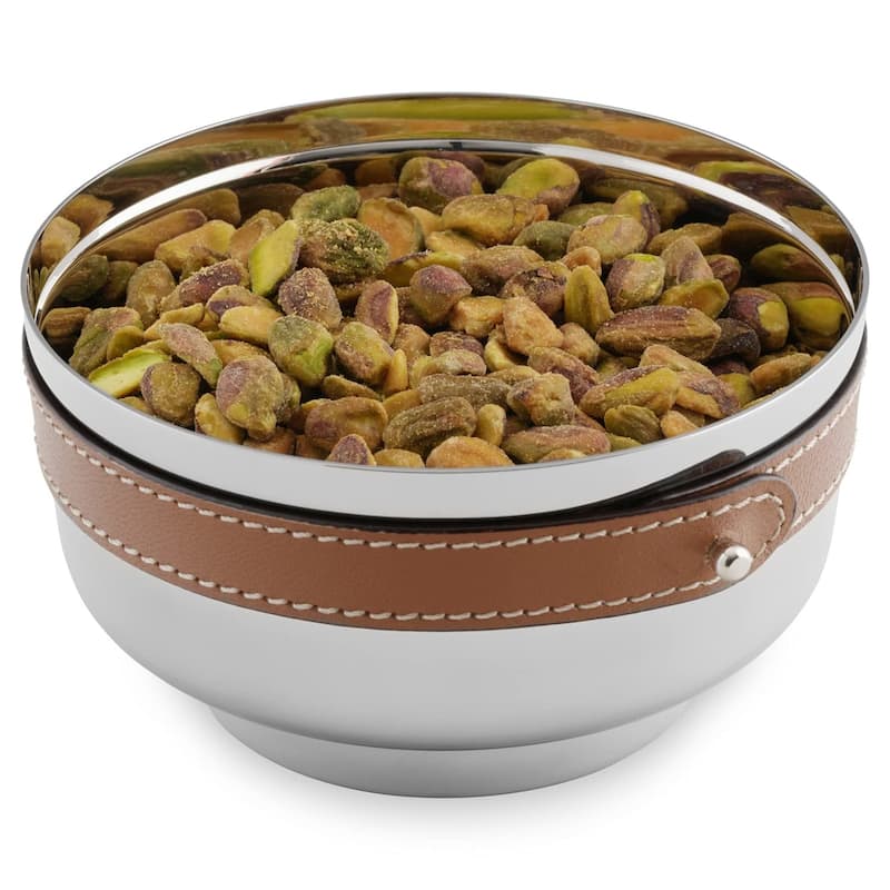 Nambe Tahoe Nut Bowl - 5" D x 2.75" H