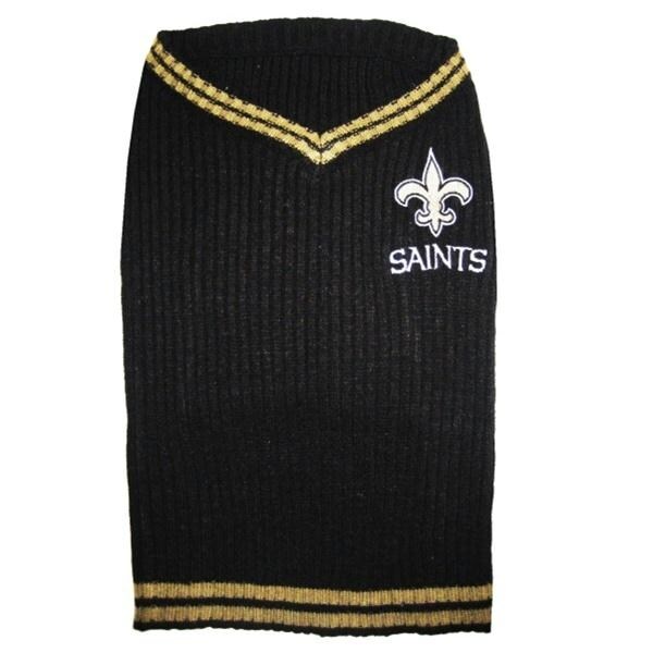 saints dog sweater