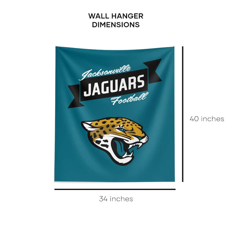 NFL Jacksonville Jaguars Premium Wall Hanging - 34"x40"