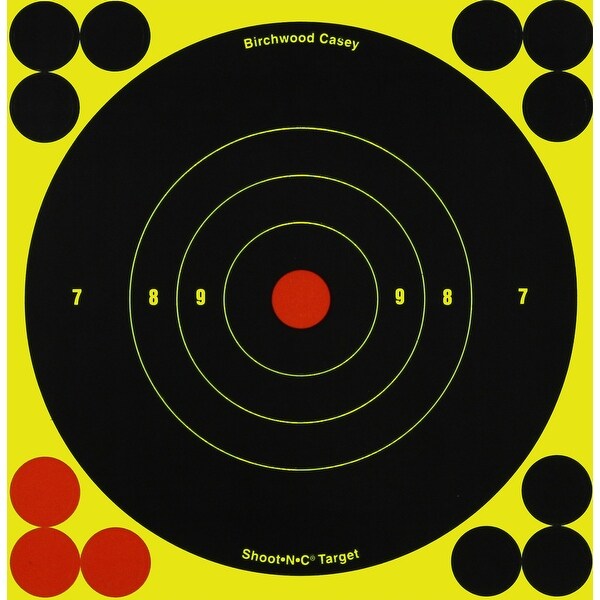 Birchwood Casey Shoot-N-C 6-Inch Round Target (60 Sheet Pack)