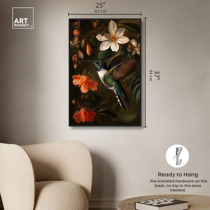 Nectar Thief I Canvas by Art Remedy
