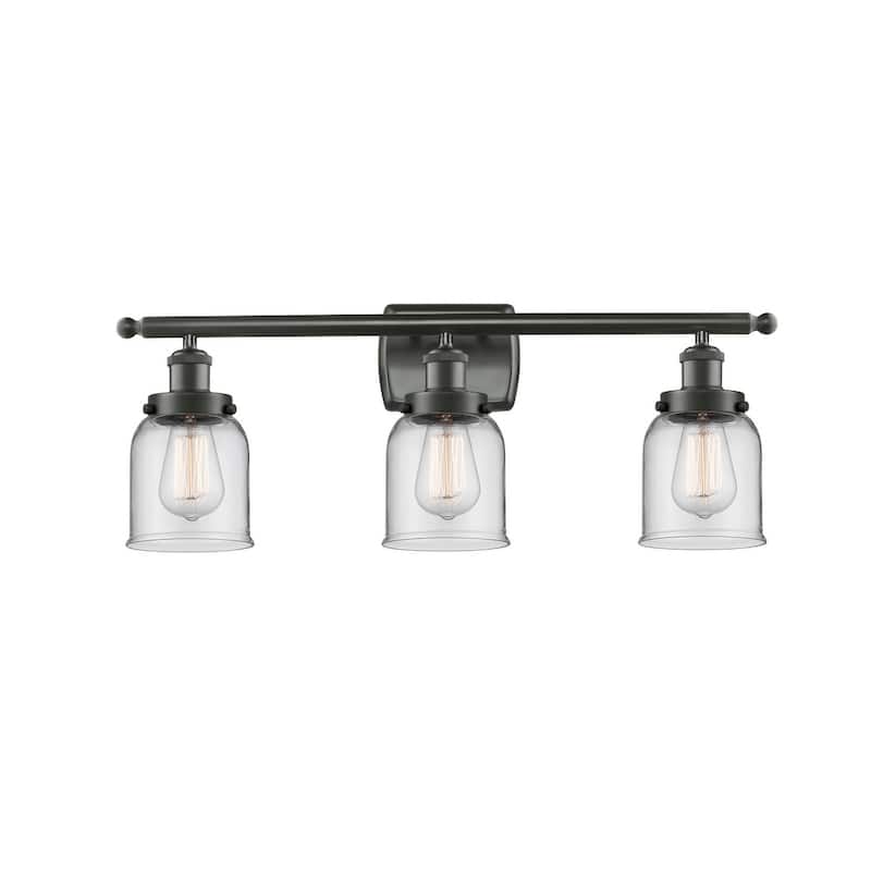 Innovations Lighting Small Bell 3 Light 26" Wide Vanity Light