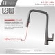 preview thumbnail 8 of 39, STYLISH Kitchen Sink Faucet Single Handle Pull Down Dual Mode Lead Free - Faucet Height: 17" | Spout Height: 9 1/2"
