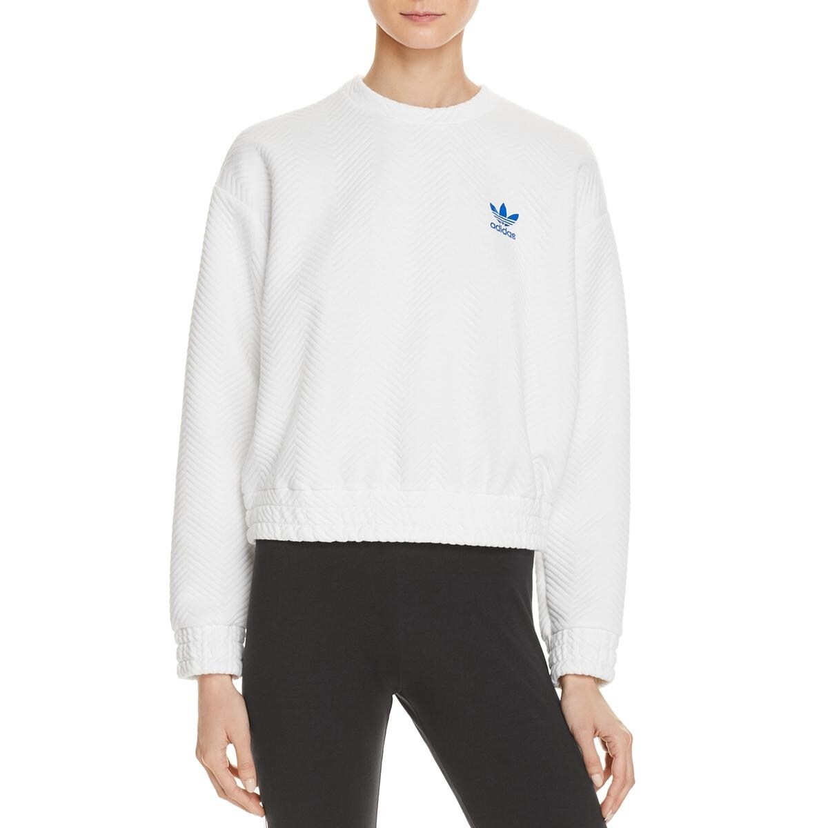 adidas textured hoodie