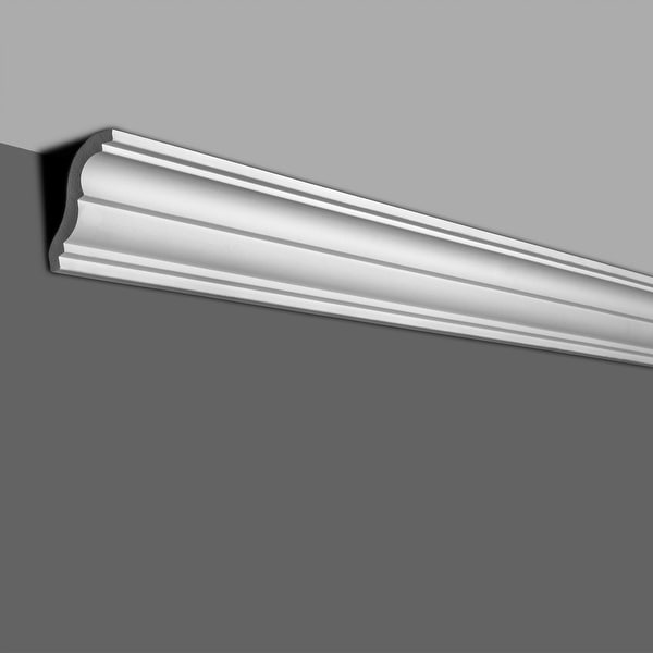 3-1/8 inch x 2-3/8 inch x 96 inch Polyurethane Crown Moulding Single Pack. Opens flyout.