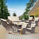 Option Cream-Brown Rattan