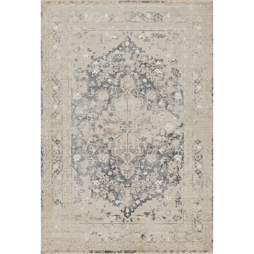 Momeni Cambridge Viscose Medallion Area Rug