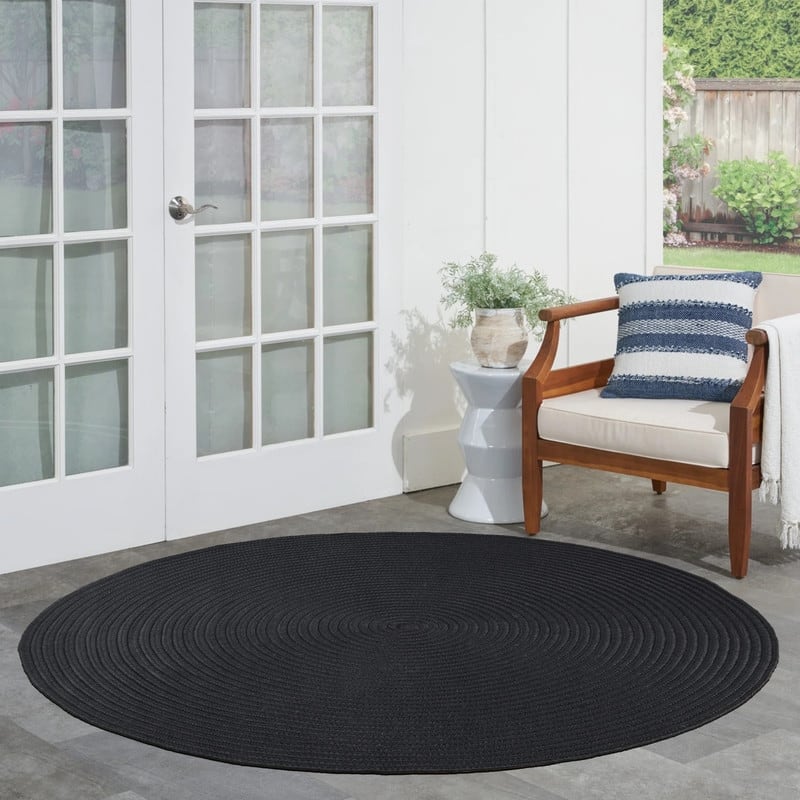 Superior Braided Reversible Indoor/Outdoor Area Rug