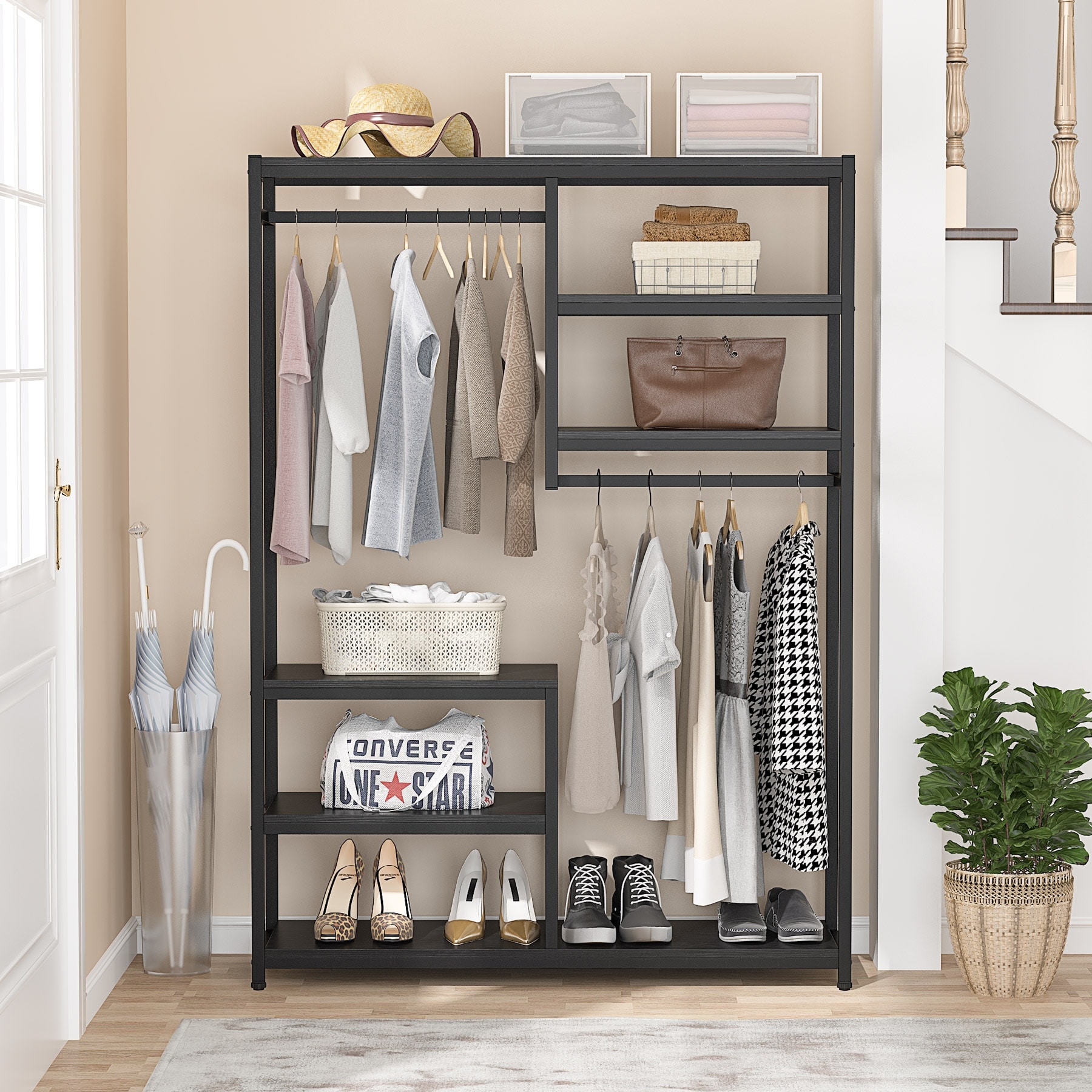 https://ak1.ostkcdn.com/images/products/is/images/direct/8580f771b8aabdadc546542e5238597e226685bb/Free-Standing-Closet-Organizer-Double-Hanging-Rod-Clothes-Garment-Racks.jpg