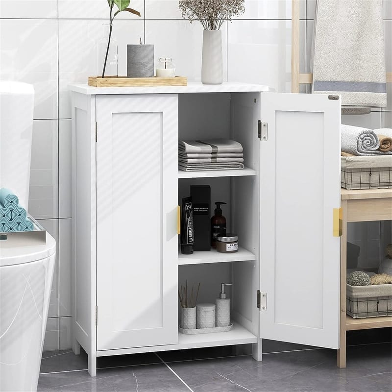 Bathroom Storage Cabinet - White