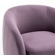 preview thumbnail 5 of 11, SEYNAR Modern Glam Velvet Upholstered 360 Degree Swivel Accent Armchair