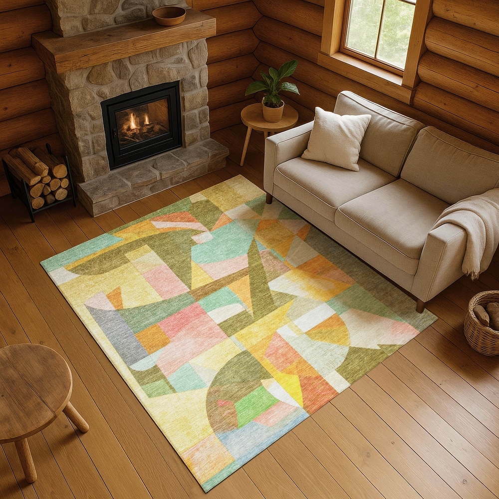 Premium Washable Super Soft Contemporary Mayfield Rug