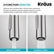 preview thumbnail 53 of 149, Kraus 2-Function 1-Handle 1-Hole Pulldown Sprayer Brass Kitchen Faucet