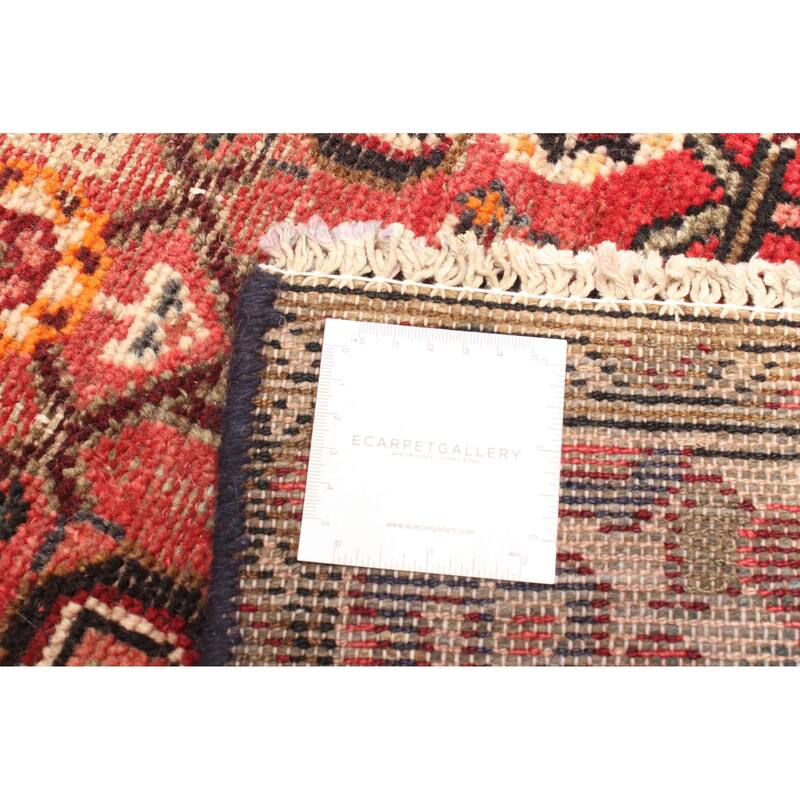 ECARPETGALLERY Hand-knotted Andelz Red Wool Rug - 2'6 x 6'2