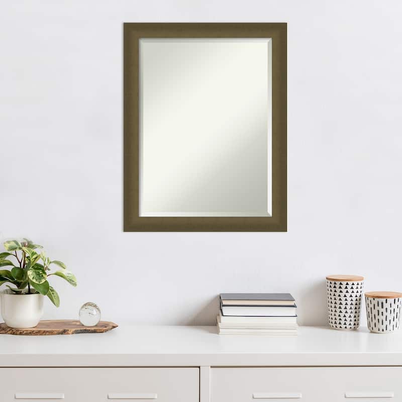 Blaine Narrow Beveled Framed Wall Mirror