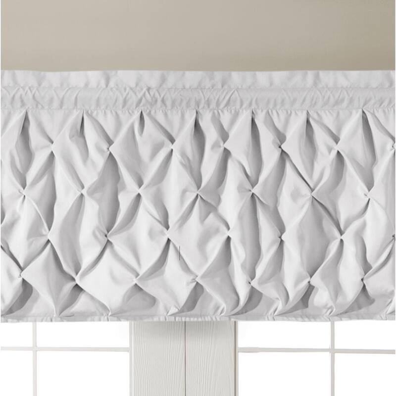 VCNY Carmen Tailored Window Valance - 60"x20"