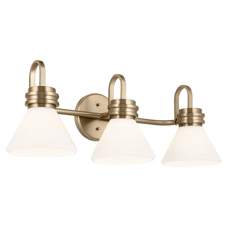 Kichler Lighting Farum 26 in. 3-Light Champagne Bronze Vanity Light