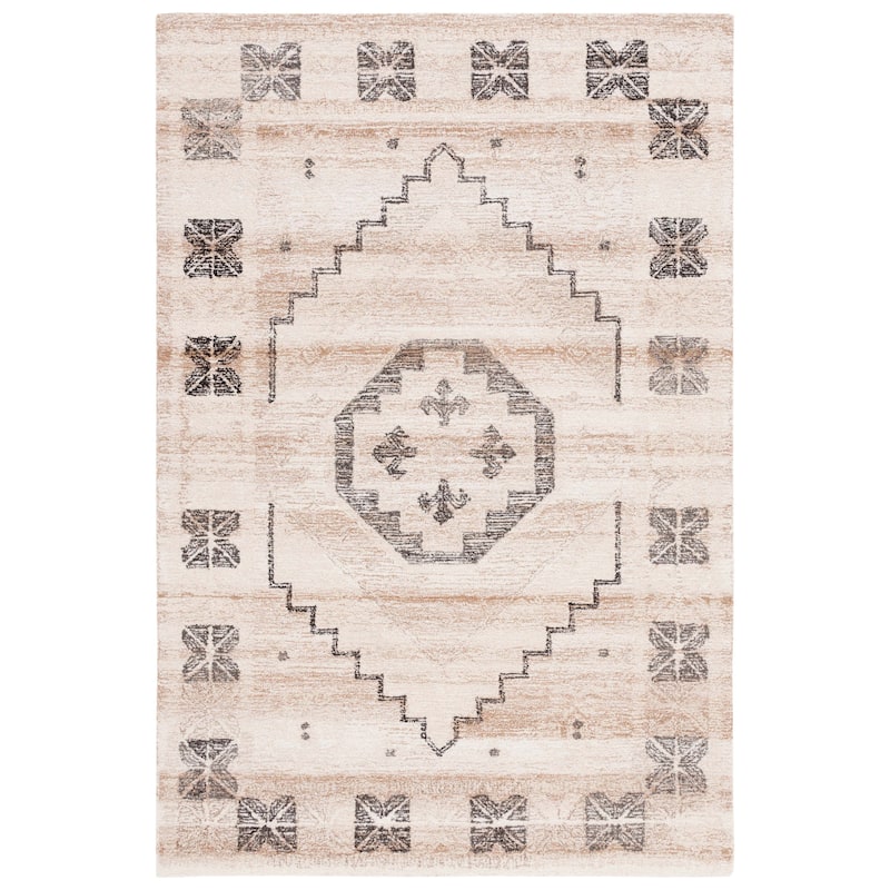 SAFAVIEH Handmade Ebony Courtney Contemporary Wool Rug