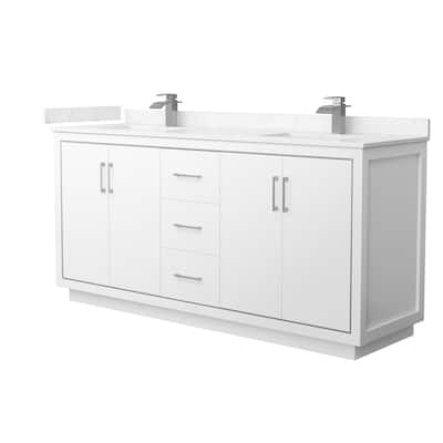 Wyndham Collection WCF1111-72D-VCA-MXX Icon 72" Free Standing Double