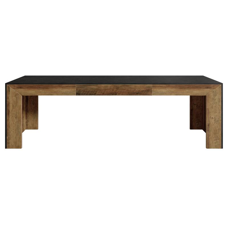 78.7" Conference Table, Wood Office Meeting Table, Boardroom Seminar Business