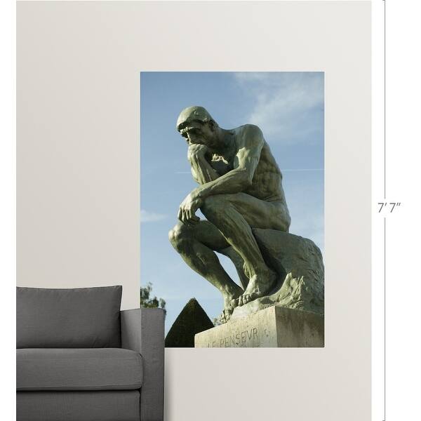 low-angle-view-of-a-statue-the-thinker-musee-rodin-paris-ile-de