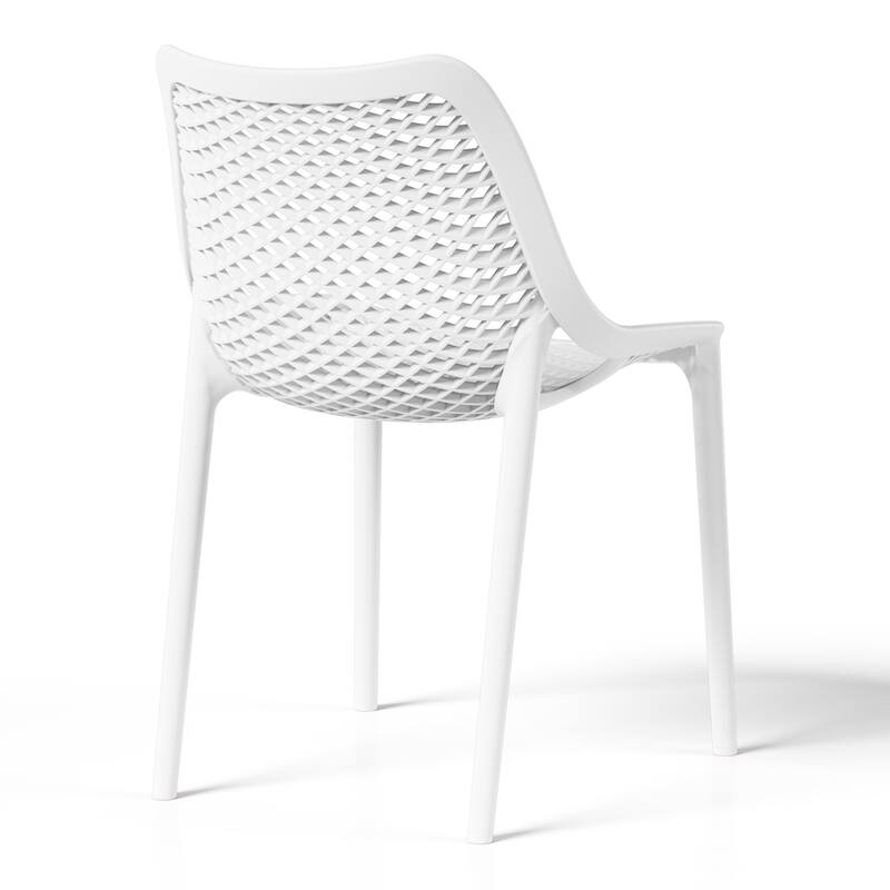 Frond and Form 4-Person Outdoor Square Dining Set