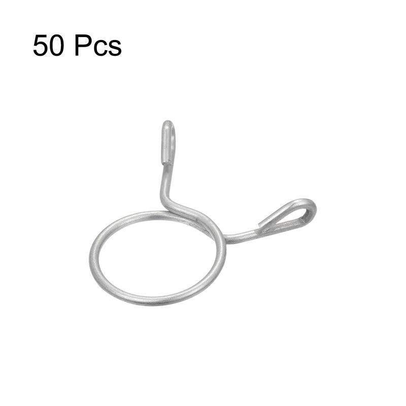 Fuel Line Hose Clips, 304 Stainless Steel Tubing Spring Clamps for Motorcycle