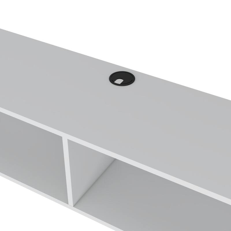 Sleek Floating TV Stand Moore, Finish with Cable Management for Living Room and Entertainment Spaces