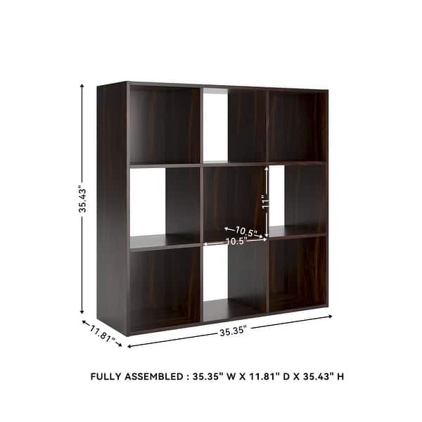 dimension image slide 5 of 8, Signature Design by Ashley Glosmount Cube Organizer