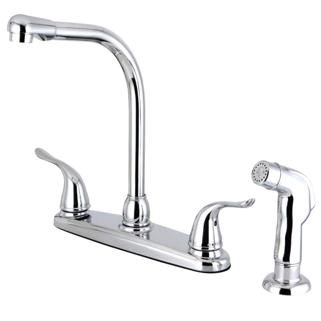Yosemite 8 in. Centerset Kitchen Faucet with Sprayer