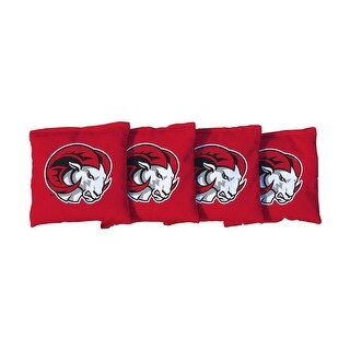 Winston Salem State WSSU Rams Red Cornhole Bags
