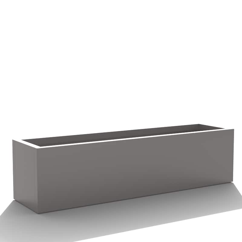 Dovelina Modern Metal Rectangular Planter- Elevate Your Space, Indoors & Outdoors
