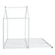 preview thumbnail 6 of 17, Metal Twin Size House Platform Bed with Trundle