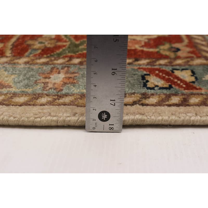 ECARPETGALLERY Hand-knotted Jules Sultane Ivory Wool Rug - 9'5 x 13'5