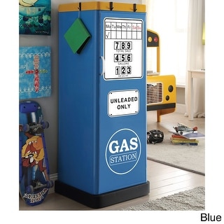 Fost Contemporary Metal Single-Door Kids Closet by Furniture of America