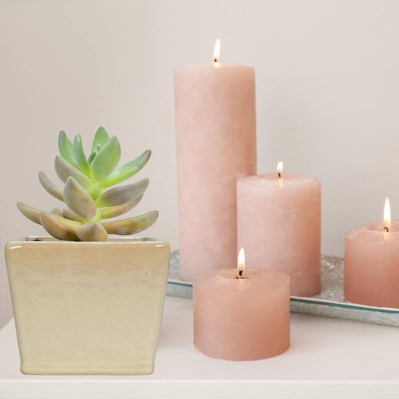 Square Ceramic Flower Planter Pot