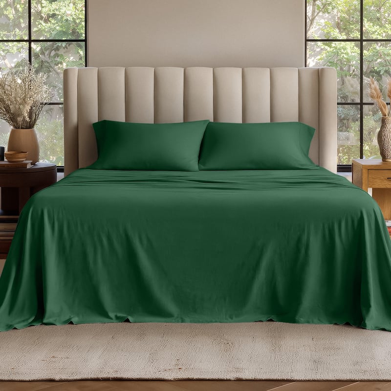 Bare Home Organic Cotton Jersey Sheet Set