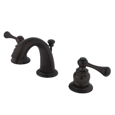 Kingston Brass Vintage Deck Mount Widespread Bathroom Faucet