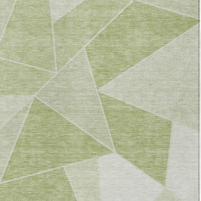 HomeRoots Geometric Transitional Rectangle Outdoor Rug